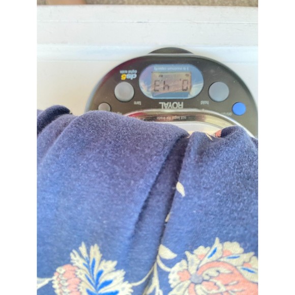 Lucky Brand L Boho Tunic Top Shirt Floral Print Stretch Square Neck - Picture 10 of 10